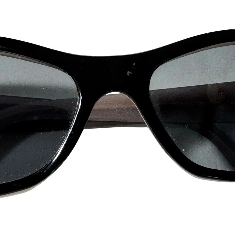DKNY Womens Eyeglasses DY4009 54-16 130 FRAME ONLY Black & Pink Rectangle Italy - Picture 10 of 12